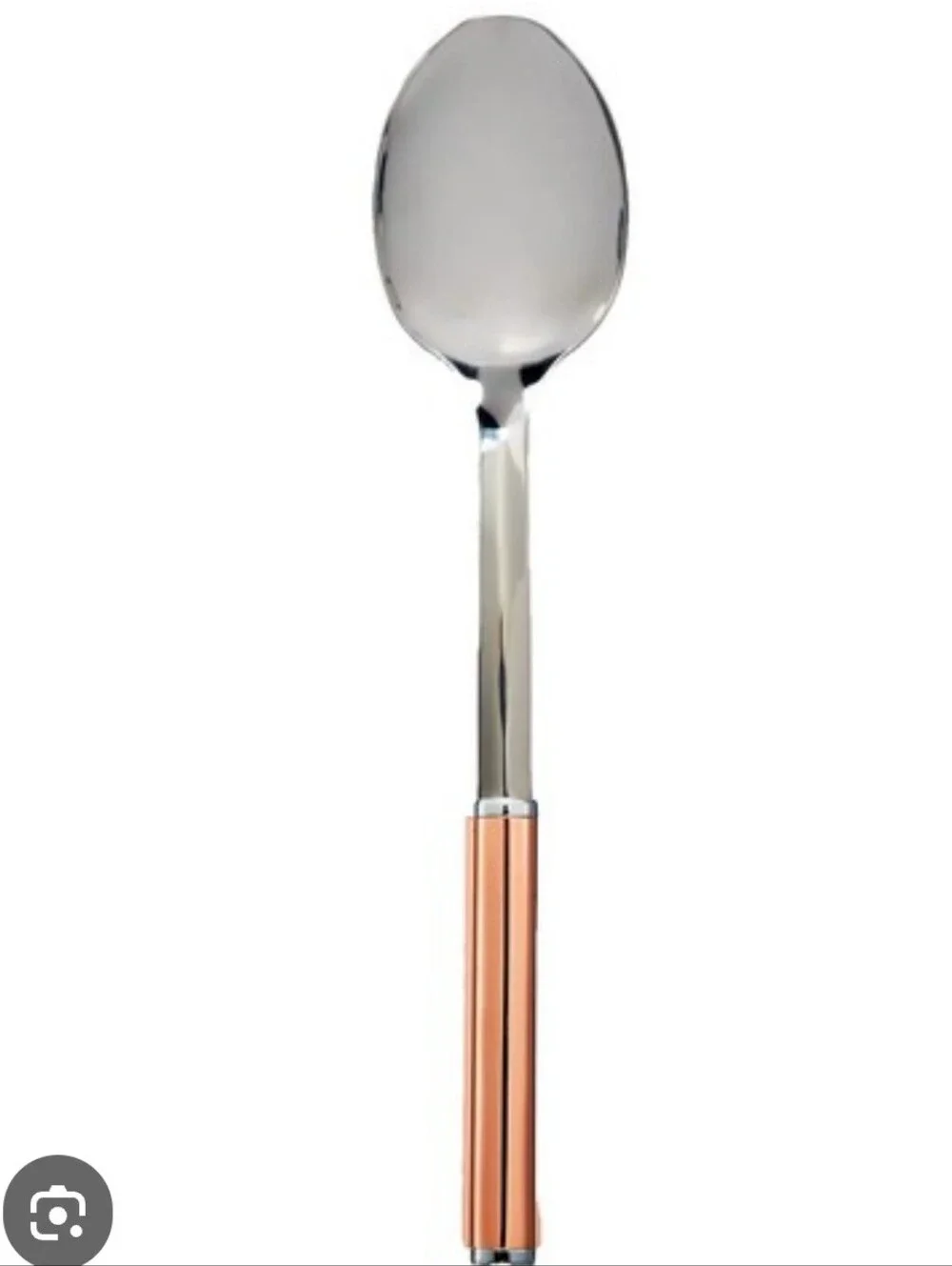 (Ew)Crofton Rose Gold Handle Stainless Steel Serving Spoon